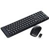 Logitech MK220 Combo Tastiera e Mouse Wireless Compatti per Windows, Layout Inglese QWERTY - Nero