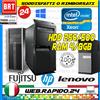 DELL, LENOVO, HP, EIZO, FUJITSU (indica PC DEKTOP FISSO WORKSTATION (DELL,HP) INTEL XEON FINO 8GB RAM HDD SSD FINO 500GB