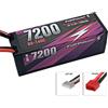 FullPower Batteria Lipo 4S 7200mAh 80/160C HARDCASE - DEANS