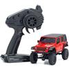 Kyosho Mini-Z 4X4 MX-01 Jeep Wrangler Rubicon Bright Rossa - Automodello elet...