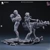 Bulkamancer Battle Sisters Diorama Resin Model Kit Unpainted 3D Print Fan Art Statue