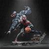 CA3D Spiderman vs Venom modello figurino in resina kit da assemblare e dipingere