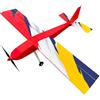 OMPHOBBY Challenger 59'' 150cm Rosso ARF - Aeromodello acrobatico