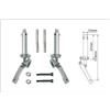 Phoenix Model Gambe ammortizzate principali 120 mm - 2pz