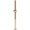ViaGasaFamido 10 pz Vite a Testa Esagonale Piatta, Viti a Barilotto per Mobili In Acciaio Inox Dado Testa A Martello per Mobili Lettini Letti Culla e Sedie(6 * 120mm)