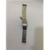 CINTURINO OROLOGIO "CADET" ACCIAIO ANSA CURVA 19 MM -NUOVO-