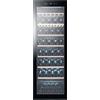 Haier Cantinetta Vino 171 Bottiglie, Classe G - Ripiani in Legno, Luci a LED e Vetro anti UV, colore Nero WS171GA