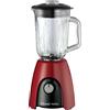 Russell Hobbs Frullatore con Bicchiere Capacità 1.5 Litri Potenza 650 Watt 2 Velocità colore Rosso e Nero - 27120-56