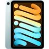 Apple iPad mini con chip A17 Pro: Progettato per Apple Intelligence, display Liquid Retina da 8,3'', 256GB, Wi Fi 6E, fotocamera da 12MP, un giorno intero di batteria - Azzurro
