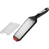 Tefal K20707 Grattugia Formaggio Plastica Resistente Al Calore Senza BPA, Resistente Alle Macchie E Facile Da Lavare, Legno Di Acacia, Nero, Rosso, Acciaio Inossidabile