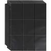 AURANOWSTORE Raccoglitore Carte Collezionabili, 900 Tasche Binder Album Carte 50 Pagine per 1