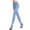FALKE Family W TI cotone sostenibile tinta unita 1 pezzo, Collant Donna, Blu (Arcticblue 6367) nuovo - ecologico, 36-38