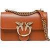 Pinko Borsa A Tracolla Love One Mini 100074A0F1 Cuoio Marrone