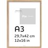 Pix FRAMES Cornice Foto - 29,7x42 cm (A3) - Portafoto da Parete Legno - Elegante Cornici da Parete - Porta Foto da Muro - Classico Quadretti da Parete - Moderno Portafoto - Quercia
