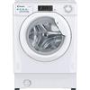 Candy - CBW 27D1E-S - Lavatrice ad integrazione, 7 kg, 1200 rpm, Inverter, 5 programmi veloci, classe D, Bianco, 60 W x 54 D x 82 H cm