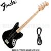 Fender Squier Affinity Jaguar Bass H MN BPG Black Basso elettrico + Cavo Jack
