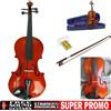 Free Sound Guitars Student Violino 4/4 kit completo ottimo per lo studio con custodia