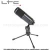 LTC AUDIO STM100 microfono usb per registrazione e podcasting