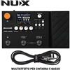 Nux MG-400 Pedaliera modeler per chitarra e basso effetto multieffetto + CAVO