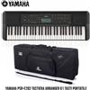 Yamaha PSR-E283 Tastiera arranger 61 tasti portatile Pianola da studio + Borsa