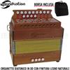 SOUNDSATION SAC-1304C-WD Organetto diatonico 4 Bassi in DO in LEGNO + Borsa