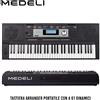 MEDELI M331 Tastiera arranger portatile con a 61 tasti Dinamici al tocco