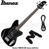Ibanez TMB30 BK TALMAN basso elettrico colore nero 4 corde + cavo 3m + tracolla