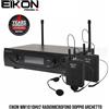 Proel Eikon WM101DHV2 Radiomicrofono doppio archetto UHF a frequenza fissa Proel