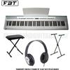 FBT Echord SP-10 W pianoforte digitale 88 tasti pesati cuffie panchina supporto