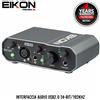 EIKON EKSBIPOD Interfaccia Audio USB2.0 24-bit 2-in 2-out Scheda Audio