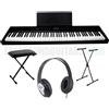 FBT Pianoforte digitale ECHORD DP1 88 tasti Pesati con Supporto Panchina Cuffia