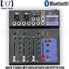 SINEXTESIS F4-MB Mixer 4 canali MP3 USB Bluetooth con Effetto Echo audio