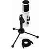 Mackie EM-USB W Microfono Dinamico a Condensatore Usb per Podcast Live Supporto