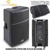 SOUNDSATION HYPER PRO PLUS DIFFUSORE ATTIVO AMPLIFICATO 15" 1400W CASSA AUDIO DJ