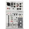 YAMAHA AG03 MK2 WHITE Mixer 3 Canali per Live Streaming con Scheda Audio Usb