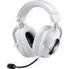 LOGITECH Cuffie Gaming Logitech G PRO X2 lightspeed bianco