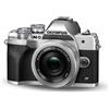 Olympus Fotocamera Olympus E-M10 IV + obiettivo 14-42 f/ 3.5-5.6 EZ colore silver refl