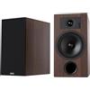 INDIANA LINE TESI 3 Legno Wood Moca COPPIA diffusori 3 Vie da Scaffale HiFi 120W