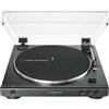 Audio Technica Audio-Technica AT-LP60X Giradischi Con Trasmissione A Cinghia Nero Completamente