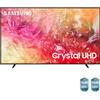Samsung TV Crystal UHD 4K 75 Pollici UE75DU7170UXZT Smart TV Wi-Fi Black 2024 Pr