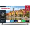 Senza Marca/Generico Thomson 40FG2S14 Tv Full Hd 40" Smart Google Tv Black Cert TivuSat Televisore Di