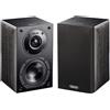 Indiana line Nota 240XN Nero COPPIA casse scaffale 2 VIE Bass-Reflex hifi NUOVE