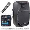 Soundsation Impianto audio 320 W Cassa Soundsation GO-SOUND 8A + mixer + microfono | Karaoke