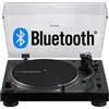 Audio-Technica AUDIO TECHNICA AT-LP120XBT USB Giradischi Bluetooth + Line 33 45 78 Giri NERO