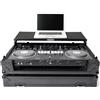 MAGMA DJ CONTROLLER WORKSTATION DDJ REV 7 BLACK WHEELS CASE PER DDJREV7 + LAPTOP