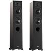 INDIANA LINE DIVA 5 BLACK Coppia Diffusori da Pavimento 3 Vie 90db 130w