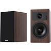 INDIANA LINE TESI 2 Wood Legno Moca COPPIA diffusori 3 Vie da Scaffale HiFi 80W