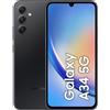 SAMSUNG Smartphone Samsung Galaxy A34 5G 8+256GB black nero
