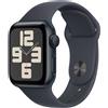 Apple Watch SE GPS 40mm con cassa in Alluminio Midnight e Midnight Sport Band -