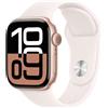 Apple Watch Series 10 GPS 42mm con cassa in Allumionio Rose Gold e Light Blush